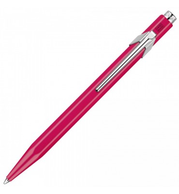 Caneta Caran d'Ache Esferográfica Popline 849 Fluo Rosa