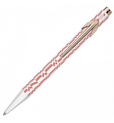 Caneta Caran d'Ache Esferográfica 849 Alexander Girard Pink Edição Limitada