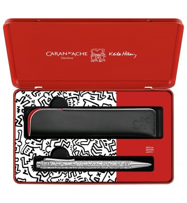 Caneta Esferográfica Ecridor Keith Haring Edição Limitada Caran d'Ache 