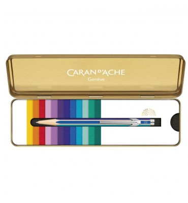 Caneta Esferográfica Caran d'Ache 849 Rainbow Cold