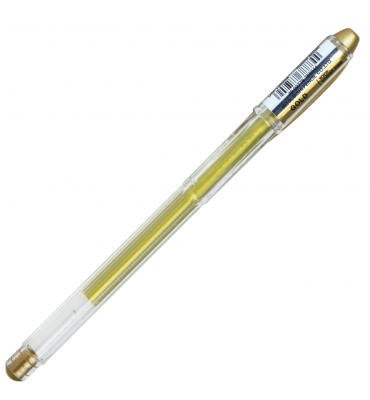 Caneta Gel Metálica Uni Ball Ouro Signo Noble Metal