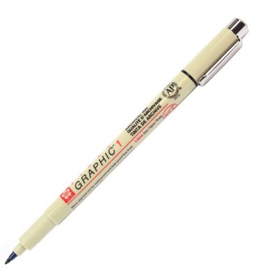 Caneta Pigma Graphic Sakura 1.0mm Preto