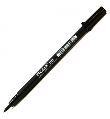 Caneta Brush Pen Sakura BB Preto
