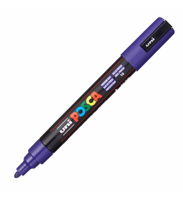Caneta Posca Uni Ball PC-5M Azul Prussia