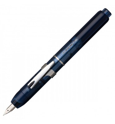 Caneta Tinteiro Curidas F Abyss Blue Platinum
