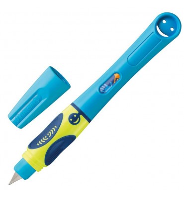 Caneta Tinteiro Pelikan Infantil Neon Fresh Blue Griffix 