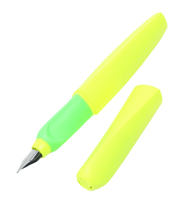 Caneta Tinteiro Pelikan Twist Yellow Neon
