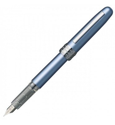 Caneta Tinteiro Platinum Plaisir Frosty Blue 0.3mm