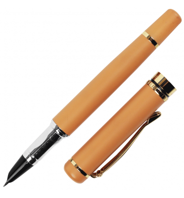 Caneta Tinteiro Yiren Raw Siena Pena Fina 3156 