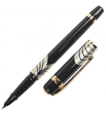 Caneta Tinteiro Yiren Gold Style Pena Fina 600 