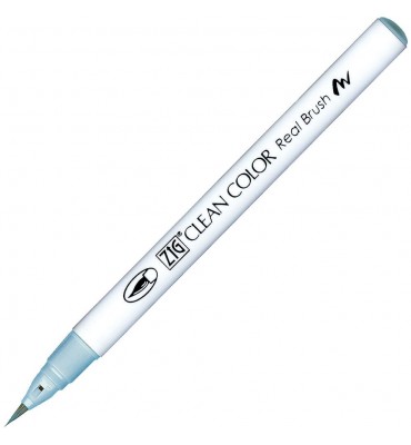 Caneta Zig Clean Color Real Brush Kuretake 307 Aqua Blue