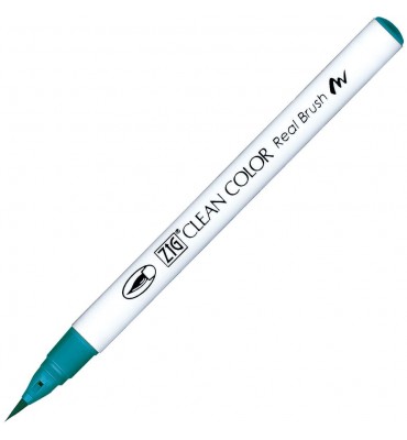 Caneta Zig Clean Color Real Brush Kuretake 310 Aquamarine 
