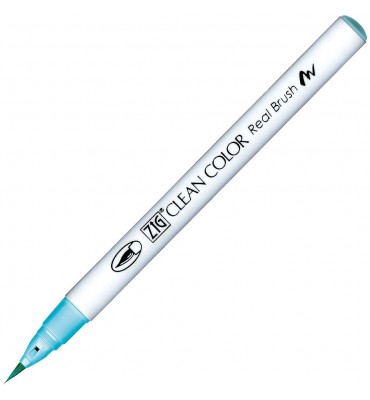 Caneta Zig Clean Color Real Brush Kuretake 313 Baby Blue