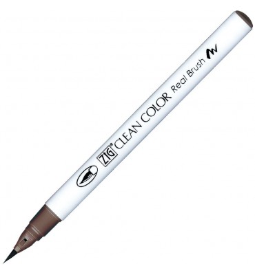 Caneta Zig Clean Color Real Brush Kuretake 606 Burnt Umber