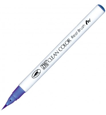 Caneta Zig Clean Color Real Brush Kuretake 316 Iris Blue