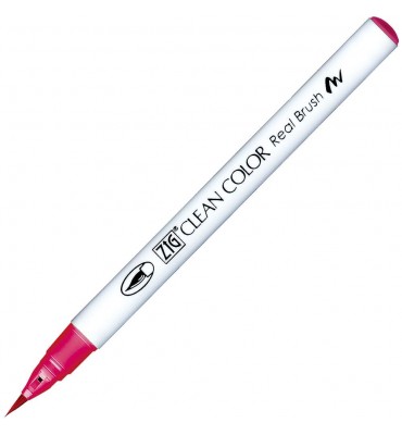 Caneta Zig Clean Color Real Brush Kuretake 212 Magenta Pink 