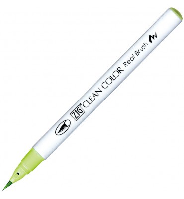 Caneta Zig Clean Color Real Brush Kuretake 406 Sage Green