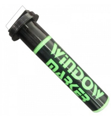 Caneta para escrever em vidro Verde Fluorescente Window Marker Ponta 3cm