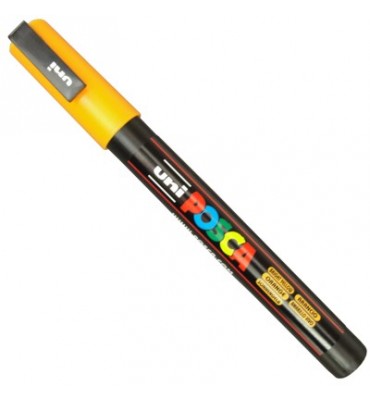 Caneta Posca Uni Ball PC-3M Amarelo Brilhante