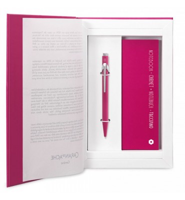 Estojo para Presente Caneta Caran d’Ache 849 Purplish Red