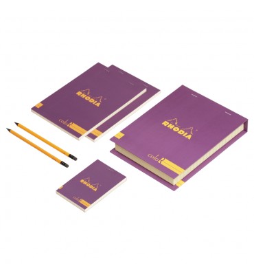 Conjunto The Essential Color Box Rhodia Purple