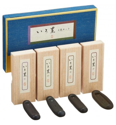 Kit Para Sumiê Kuretake Irozumi 04 Ink Stick