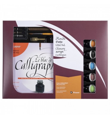 Kit Caligráfico Brause Discovery Box C/13pc