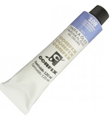 Tinta a Óleo Corfix 120ml 108 Azul Hortênsia G1
