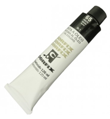 Tinta a Óleo Corfix 120ml 065 Preto G1
