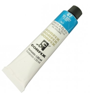Tinta a Óleo Corfix 120ml 067 Azul Celeste G1