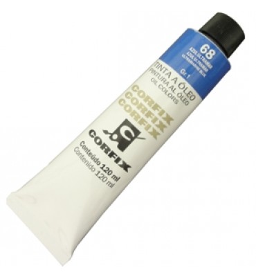 Tinta a Óleo Corfix 120ml 068 Azul Ultramar G1