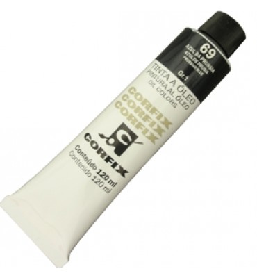 Tinta a Óleo Corfix 120ml 069 Azul da Prússia G1