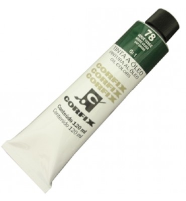 Tinta a Óleo Corfix 120ml 078 Verde Vessie G1