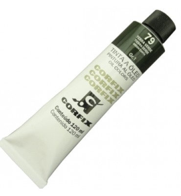 Tinta a Óleo Corfix 120ml 079 Terra Verde G1