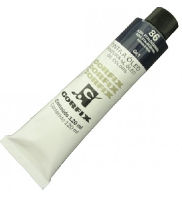 Tinta a Óleo Corfix 120ml 086 Azul Ftalocianina G1
