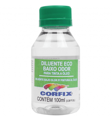 Diluente Eco Inodoro Corfix 100ml Solvente sem Cheiro