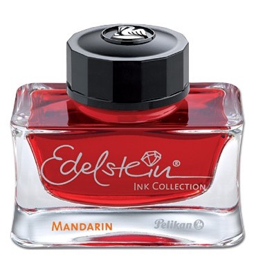 Tinta Edelstein Pelikan Para Caneta Tinteiro 50ml Mandarin