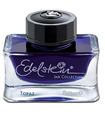 Tinta Edelstein Pelikan Para Caneta Tinteiro 50ml Topaz
