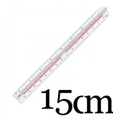 Escalímetro Trident 15cm ME15
