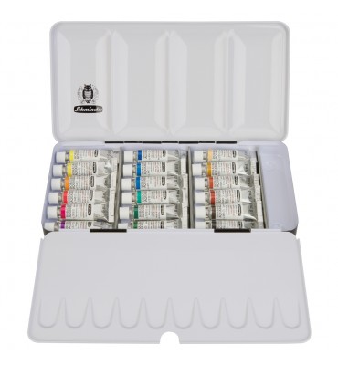 Estojo Tinta Aquarela Bisnaga 18 Cores Schmincke Horadam