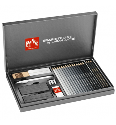 Estojo de Lápis Caran D'Ache Graphite