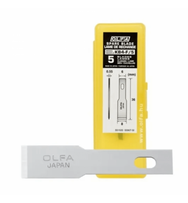 Lâmina Para Estilete Olfa KB4-F/5 05 lâminas