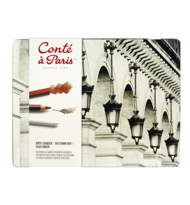 Estojo de Desenho Conté a Paris Sketching Pencils & Crayons