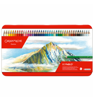Lápis de Cor Pablo Caran d'Ache 80 Cores