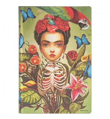 Paperblanks Frida Flexível Pautado Mini