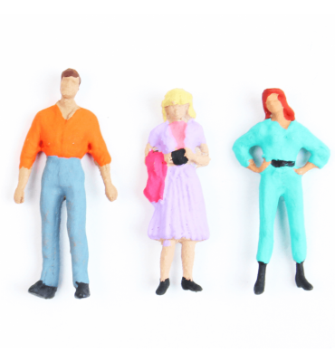 Figuras Para Maquetes 1/75 2267 Minitec 03 Peças