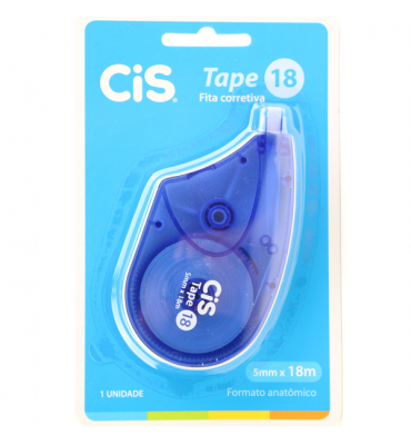 Fita Corretiva Cis Tape 18mm