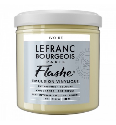 Tinta Flashe Ivory 019 S1 Lefranc Bourgeois 125ml