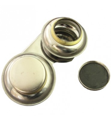 Godê Aço Inox Duplo Com Tampa