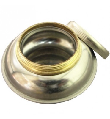 Godê de Aço Inox Simples Tampa